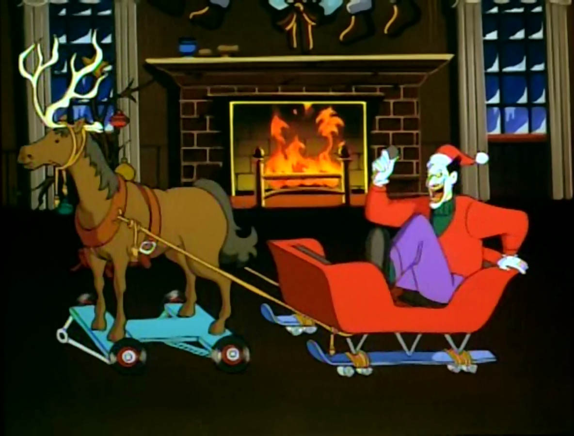 A still from Christmas With the Joker